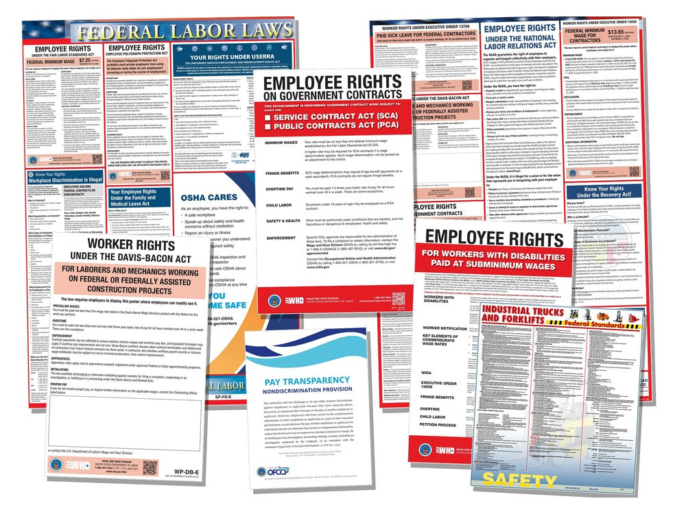 Federal posters collage