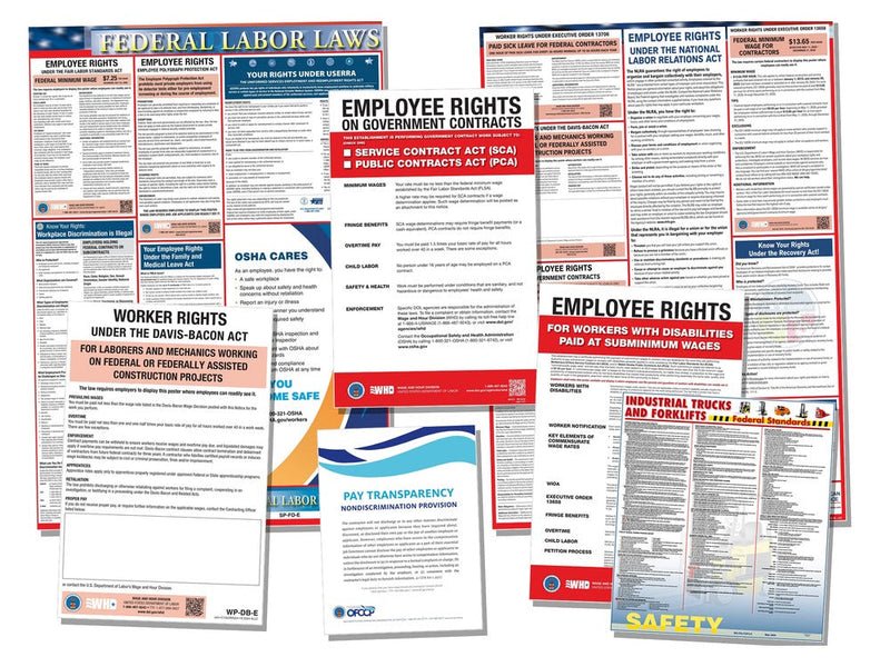 Federal posters collage
