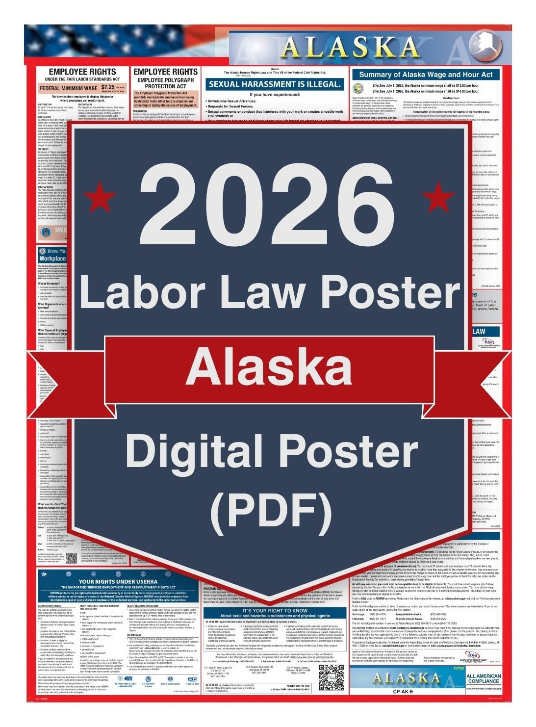 2026 Alaska Digital Labor Law Poster