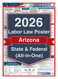 2026 Arizona Labor Law Poster – Federal, State & OSHA Compliance (All-in-One)