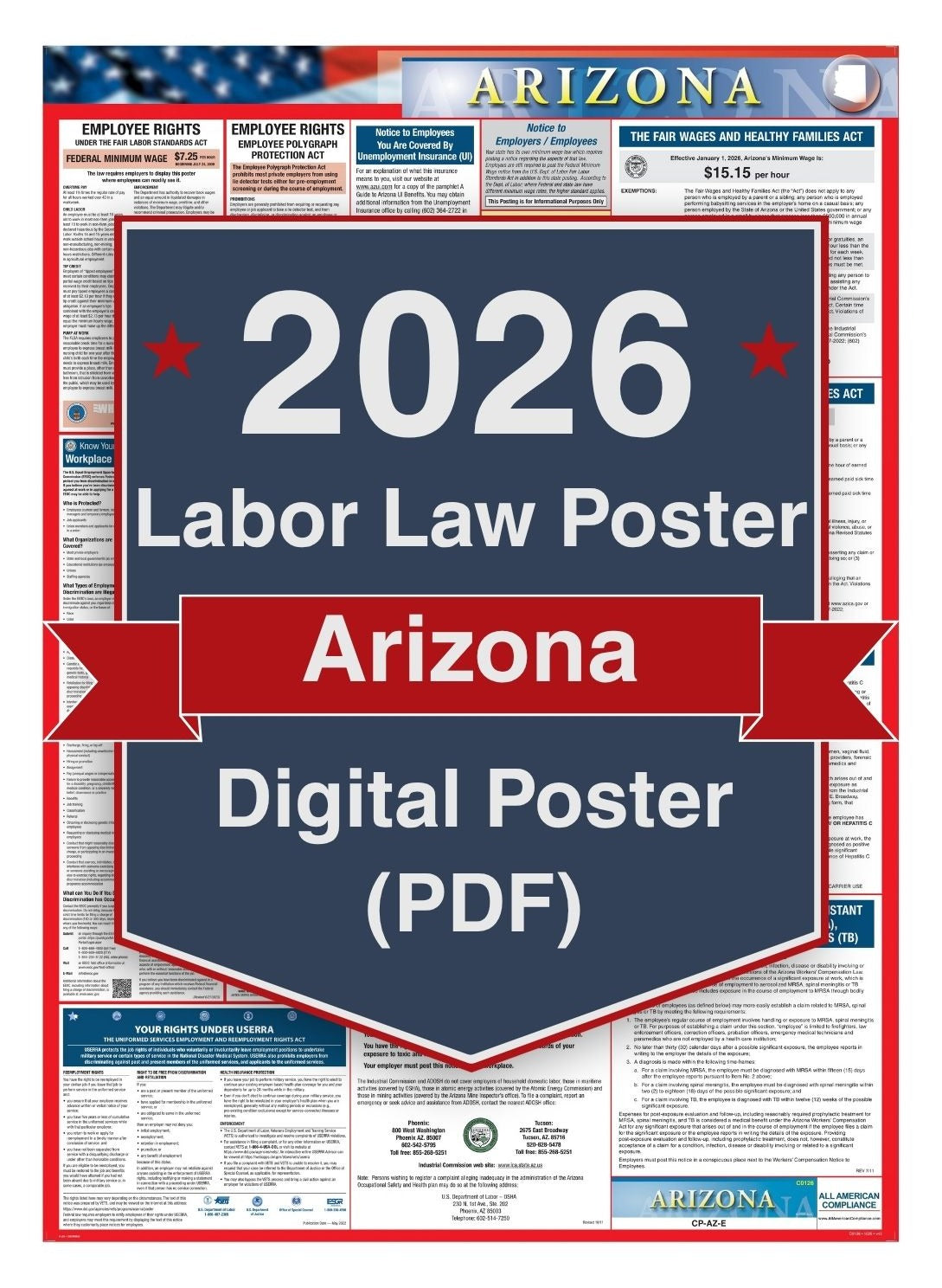 2026 Arizona Digital Labor Law Poster