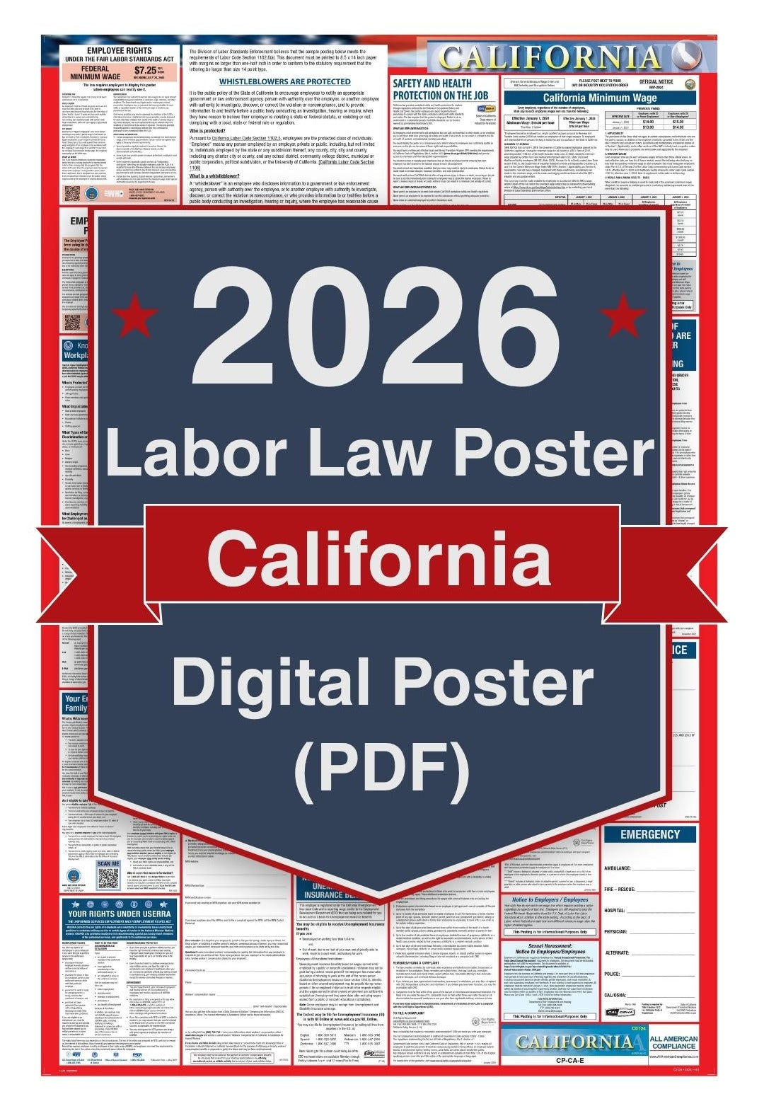 2026 California Digital Labor Law Poster