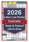 2026 Colorado Labor Law Poster – Federal, State & OSHA Compliance (All-in-One)