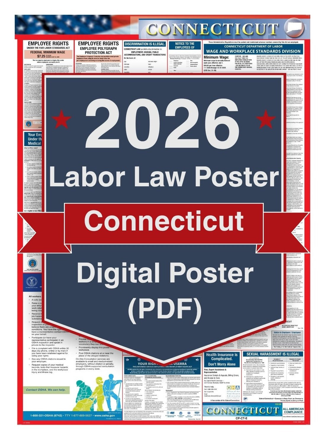 2026 Connecticut Digital Labor Law Poster