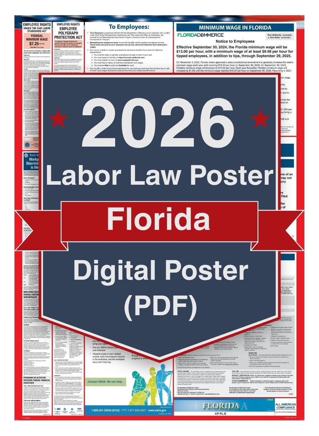 2026 Florida Digital Labor Law Poster