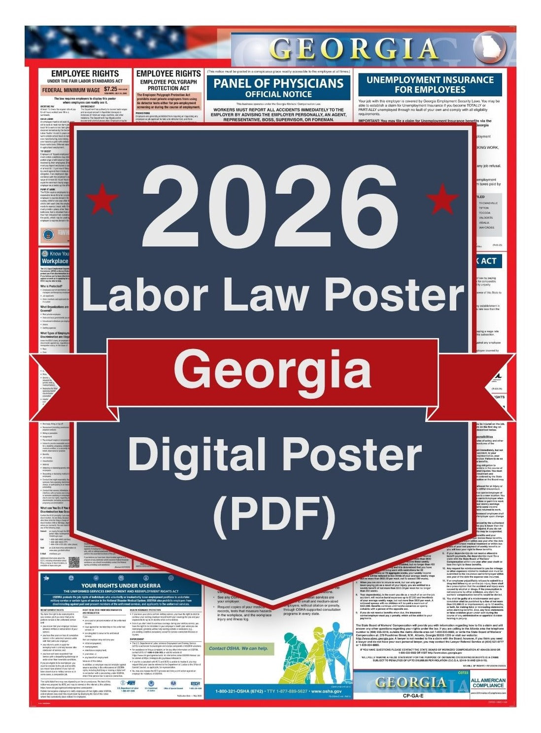 2026 Georgia Digital Labor Law Poster