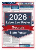 2026 Georgia Labor Law Poster - State Compliance Poster