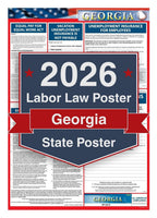 2026 Georgia Labor Law Poster - State Compliance Poster