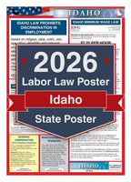 2026 Idaho Labor Law Poster - State Compliance Poster