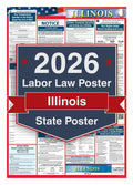 2026 Illinois Labor Law Poster - State Compliance Poster