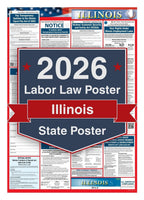 2026 Illinois Labor Law Poster - State Compliance Poster