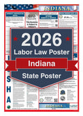 2026 Indiana Labor Law Poster - State Compliance Poster