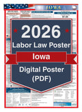 2026 Iowa Digital Labor Law Poster
