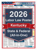 2026 Kentucky Labor Law Poster – Federal, State & OSHA Compliance (All-in-One)