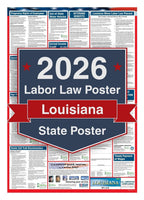2026 Louisiana Labor Law Poster - State Compliance Poster