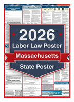 2026 Massachusetts Labor Law Poster - State Compliance Poster