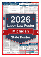 2026 Michigan Labor Law Poster - State Compliance Poster