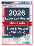 2026 Minnesota Labor Law Poster – Federal, State & OSHA Compliance (All-in-One)