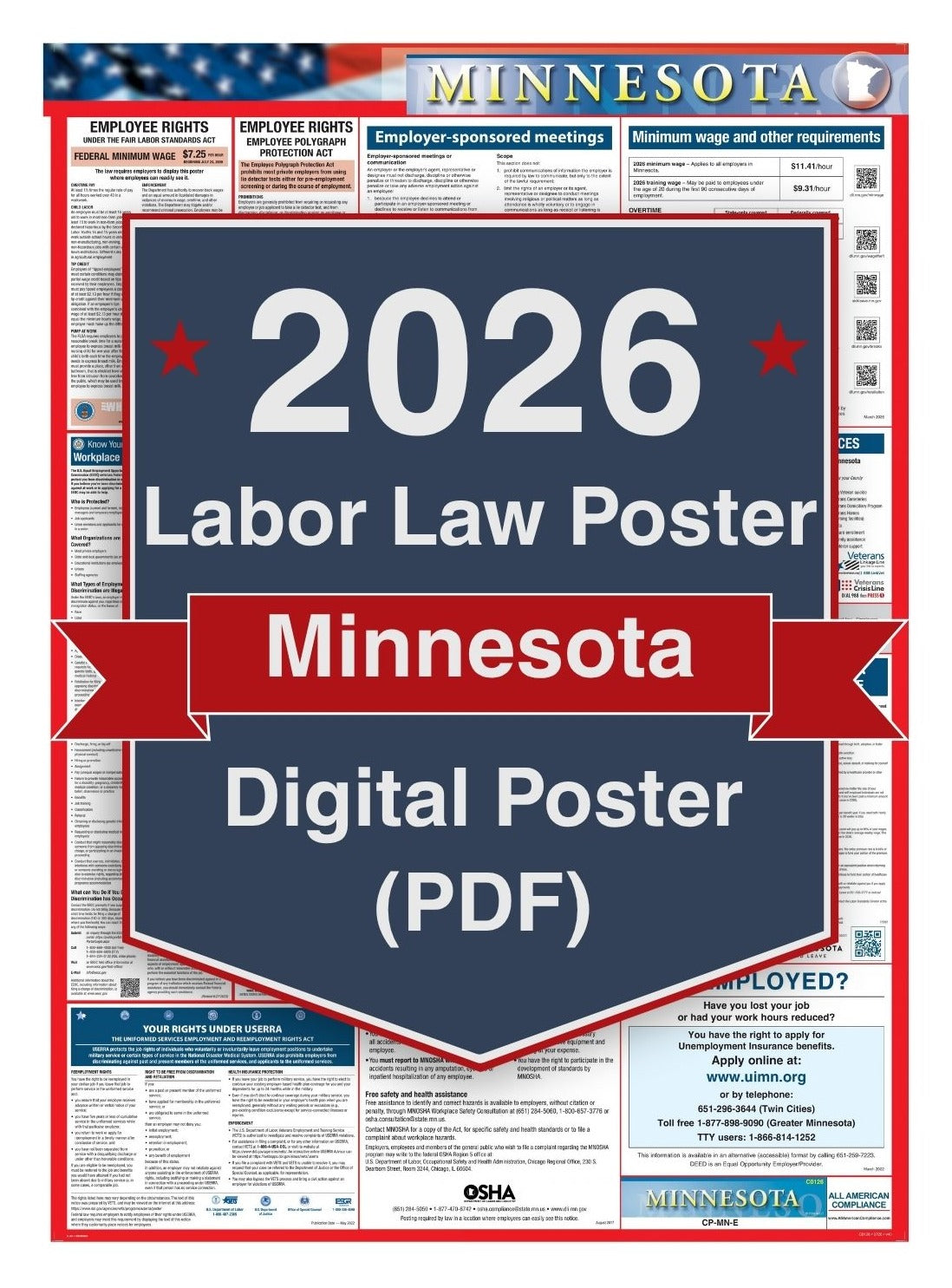 2026 Minnesota Digital Labor Law Poster
