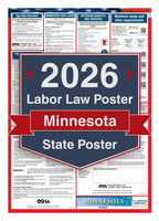 2026 Minnesota Labor Law Poster - State Compliance Poster