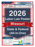 2026 Missouri Labor Law Poster – Federal, State & OSHA Compliance (All-in-One)