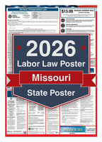 2026 Missouri Labor Law Poster - State Compliance Poster