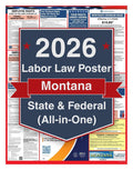 2026 Montana Labor Law Poster – Federal, State & OSHA Compliance (All-in-One)