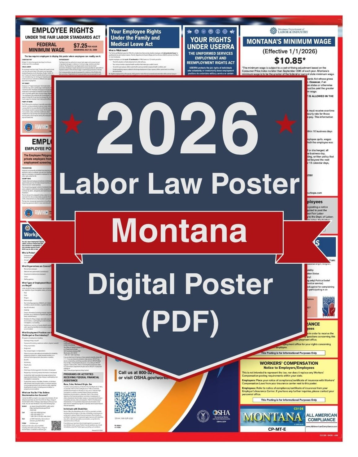 2026 Montana Digital Labor Law Poster