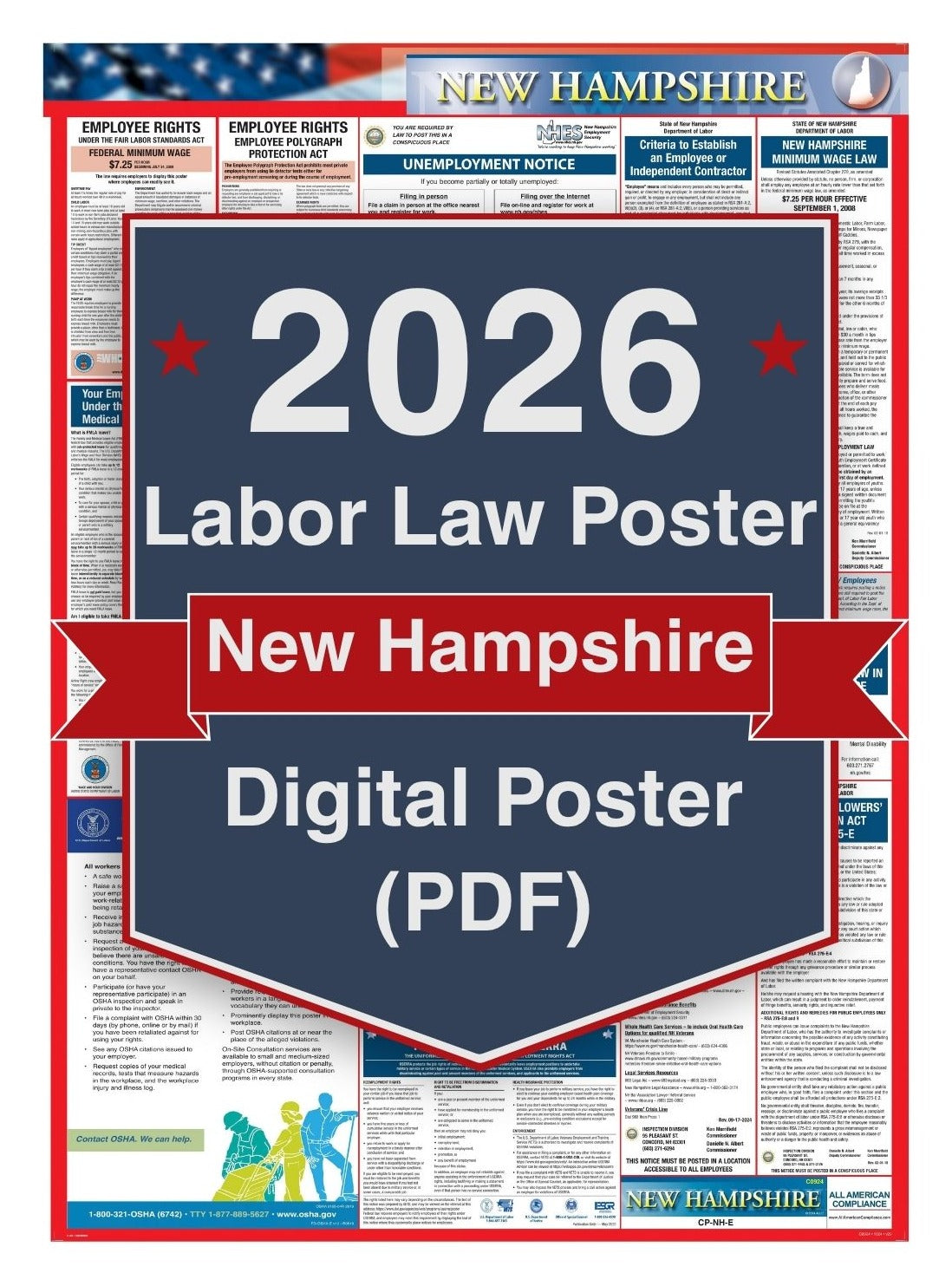 2026 New Hampshire Digital Labor Law Poster