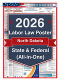 2026 North Dakota Labor Law Poster – Federal, State & OSHA (All-in-One)
