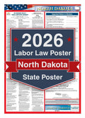 2026 North Dakota Labor Law Poster - State Compliance Poster