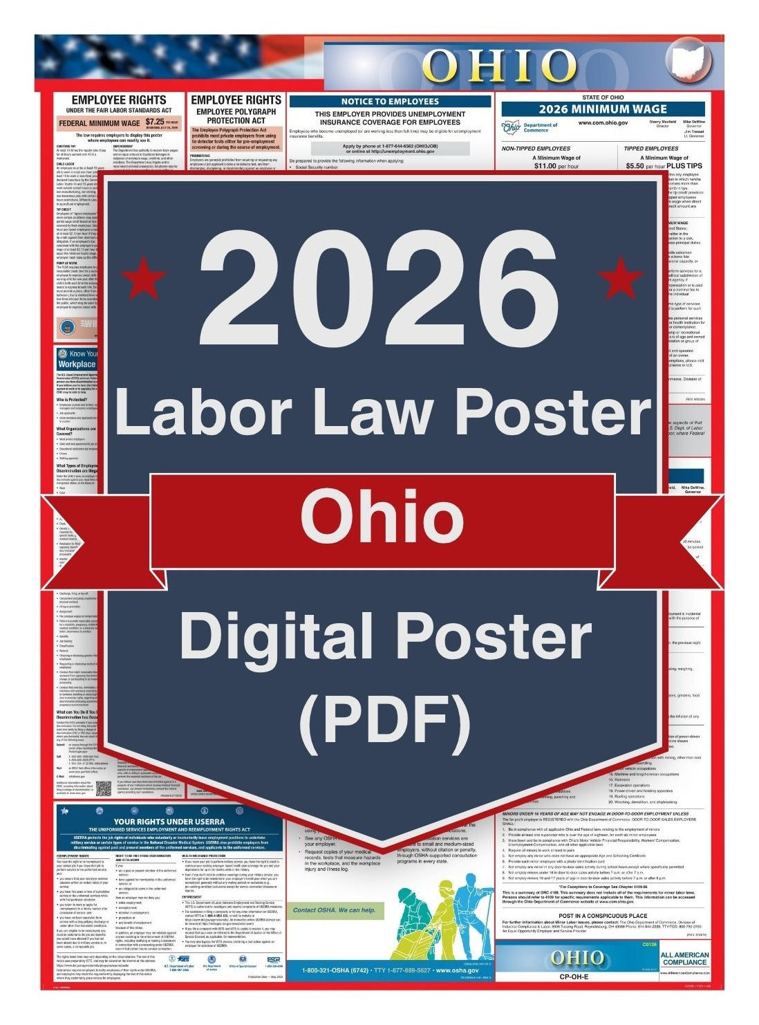 2026 Ohio Digital Labor Law Poster