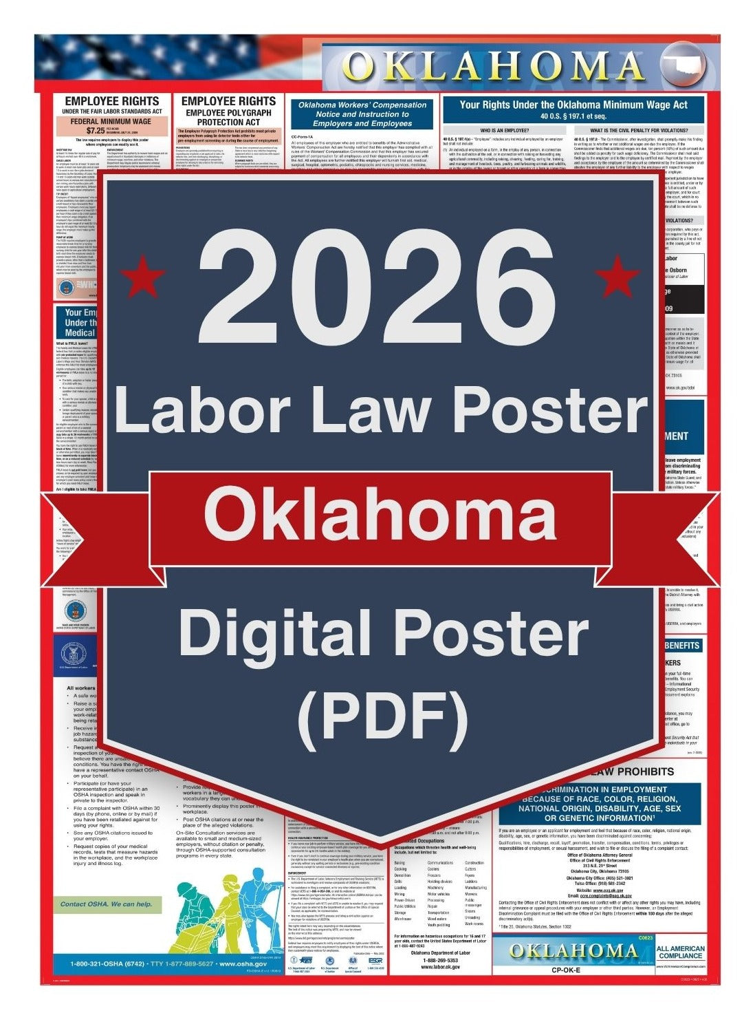 2026 Oklahoma Digital Labor Law Poster