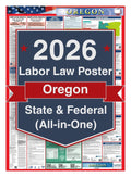 2026 Oregon Labor Law Poster – Federal, State & OSHA Compliance (All-in-One)