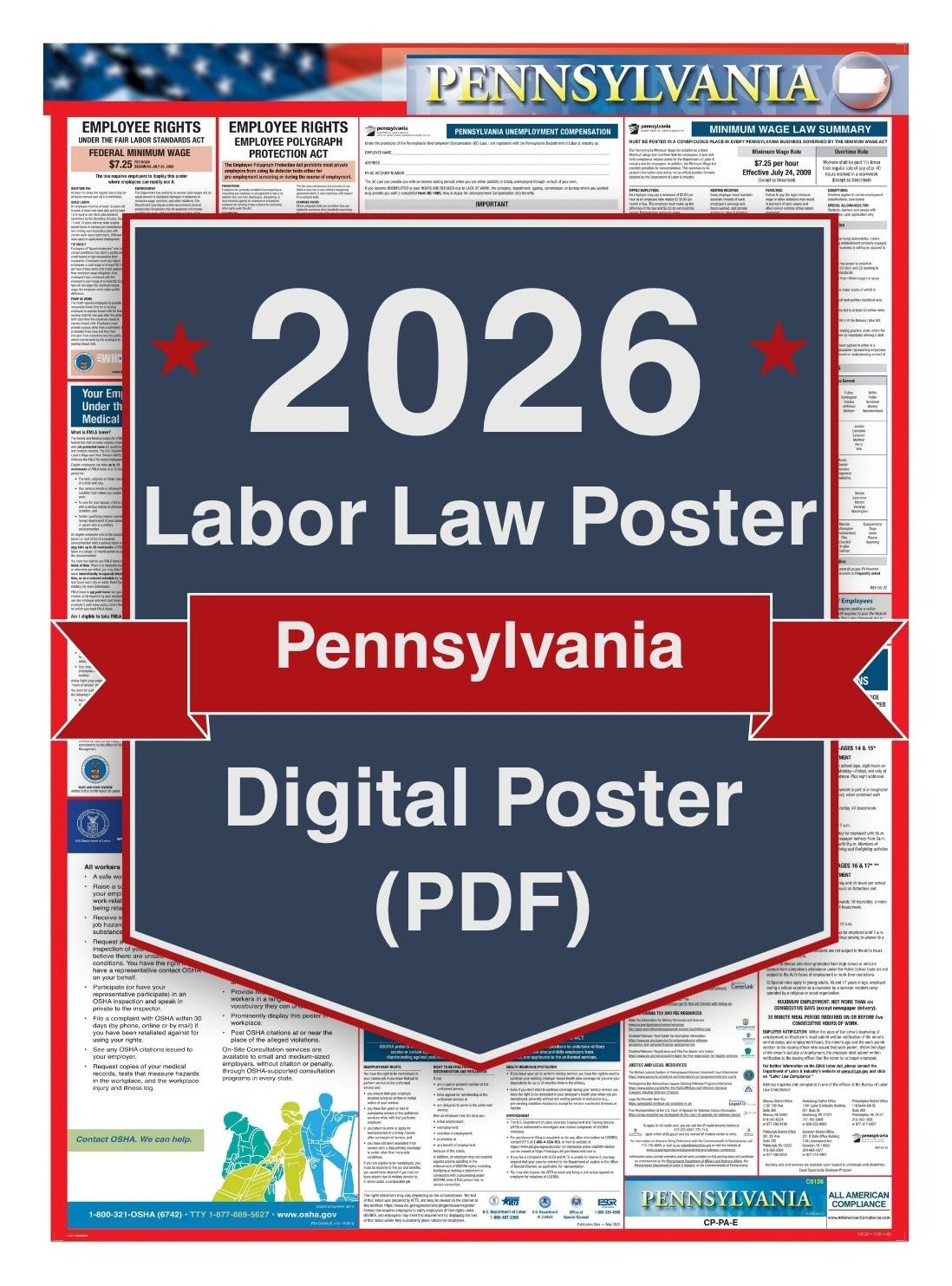 2026 Pennsylvania Digital Labor Law Poster