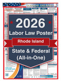 2026 Rhode Island Labor Law Poster – Federal, State & OSHA (All-in-One)