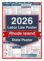 2026 Rhode Island Labor Law Poster - State Compliance Poster