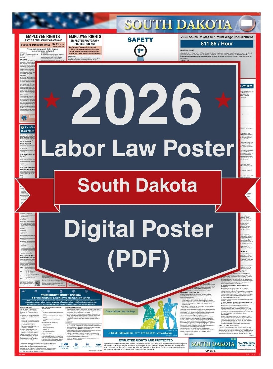 2026 South Dakota Digital Labor Law Poster