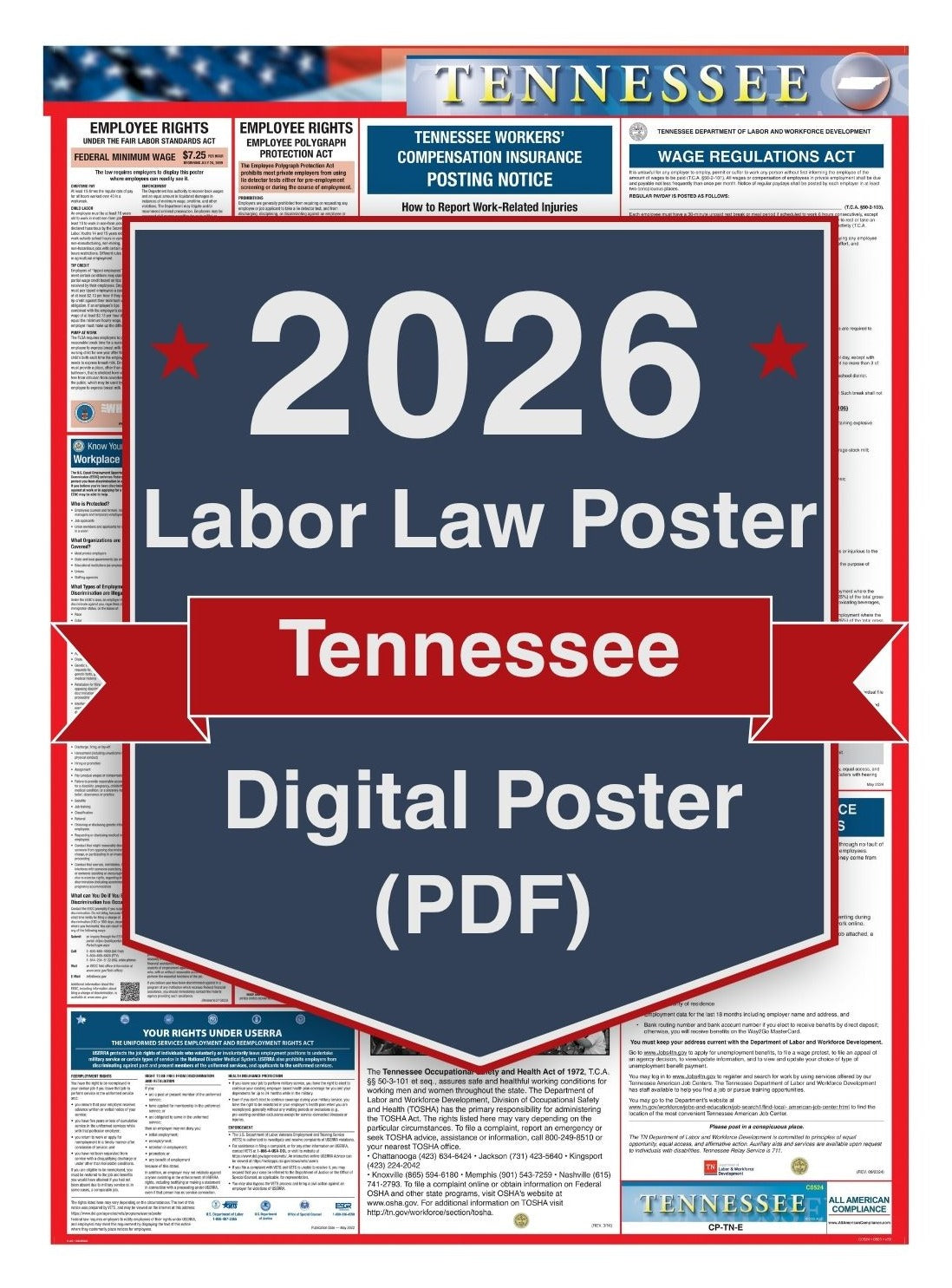 2026 Tennessee Digital Labor Law Poster