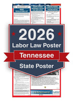2026 Tennessee Labor Law Poster - State Compliance Poster