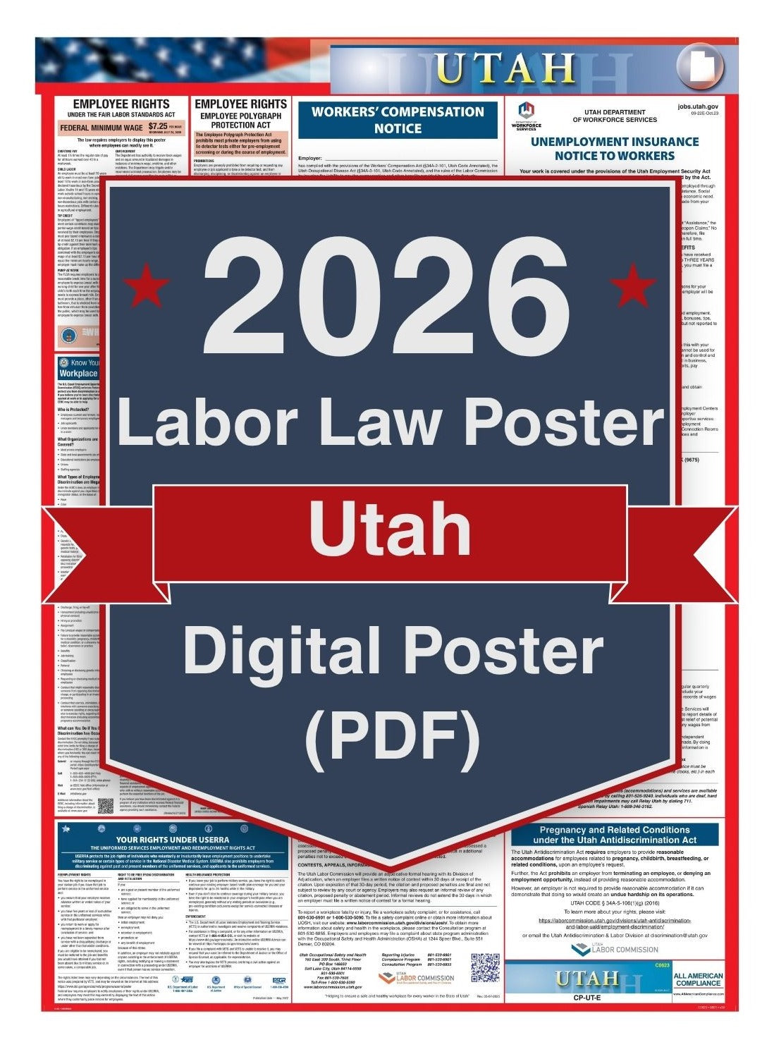 2026 Utah Digital Labor Law Poster