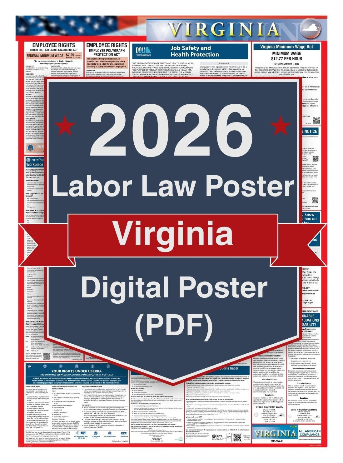 2026 Virginia Digital Labor Law Poster