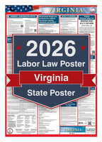 2026 Virginia Labor Law Poster - State Compliance Poster