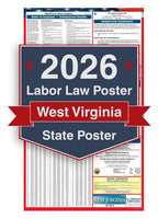2026 West Virginia Labor Law Poster - State Compliance Poster