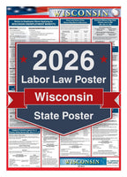 2026 Wisconsin Labor Law Poster - State Compliance Poster