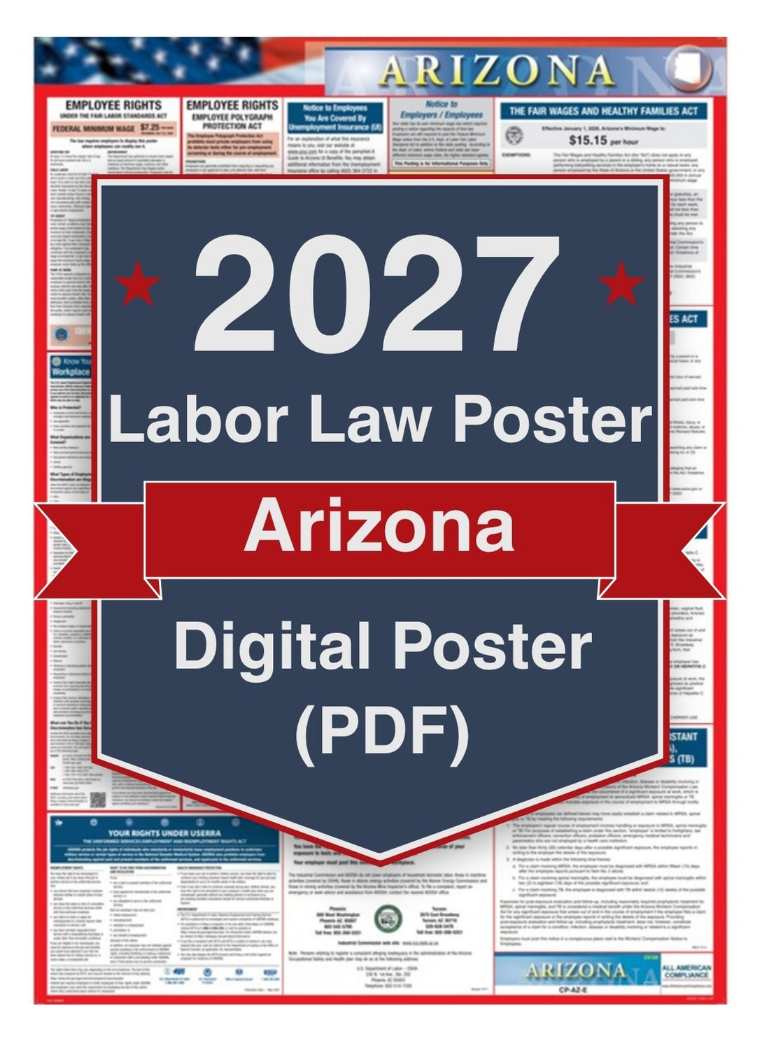 2027 Arizona Digital Labor Law Poster