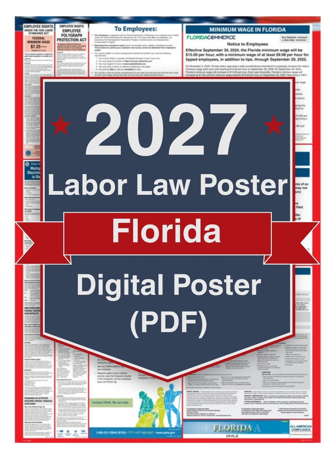2027 Florida Digital Labor Law Poster