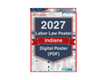 2027 Indiana Digital Labor Law Poster