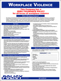 Workplace Violence Policy Poster image 0