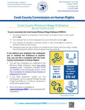 Cook County Minimum Wage Poster